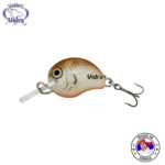 Vidra Lures Atomic Chub 1.8cm, 3gr, Sinking, BR (Brown) - imagine 4