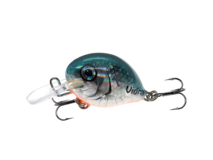 Vidra Lures Atomic Chub 2.8cm, 5gr, Sinking, GRH (Green Holo) - imagine 3