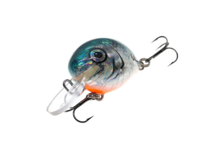 Vidra Lures Atomic Chub 2.8cm, 5gr, Sinking, GRH (Green Holo) - imagine 4