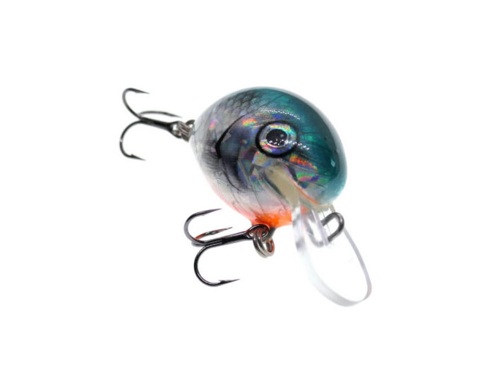 Vidra Lures Atomic Chub 2.8cm, 5gr, Sinking, GRH (Green Holo) - imagine 5
