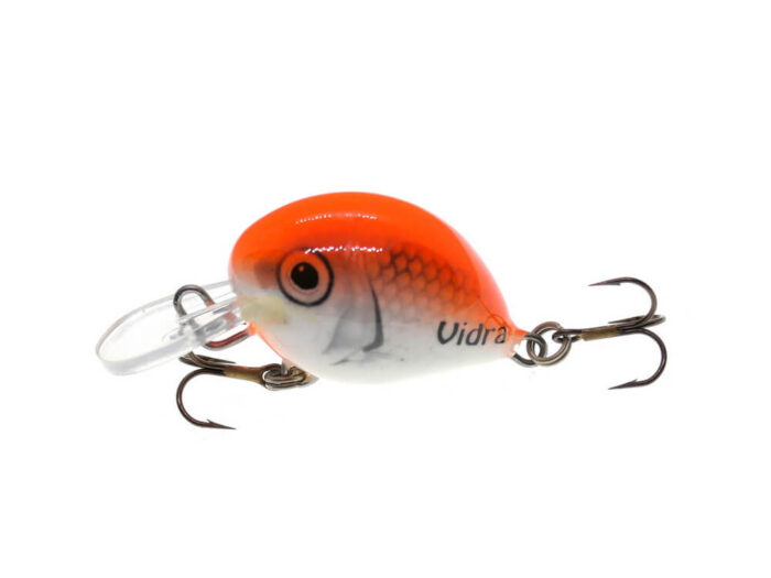 Vidra Lures Atomic Chub 2.8cm, 5gr, Sinking, SFO (Silver Fluo-Orange) - imagine 3
