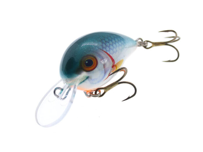Vidra Lures Atomic Chub 3.5cm, 6gr, Sinking, GRR (Green Red Gill) - imagine 2