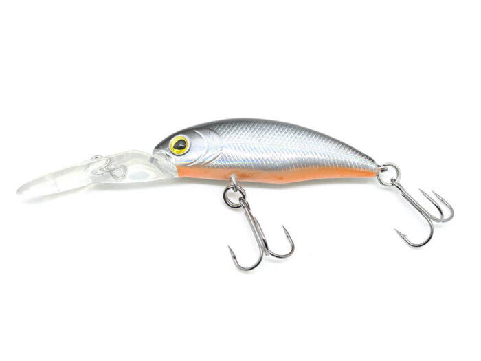 Kamatsu Sharp Shad 4.5cm, 4.5gr (floating), 015 (Red Belly) - imagine 14