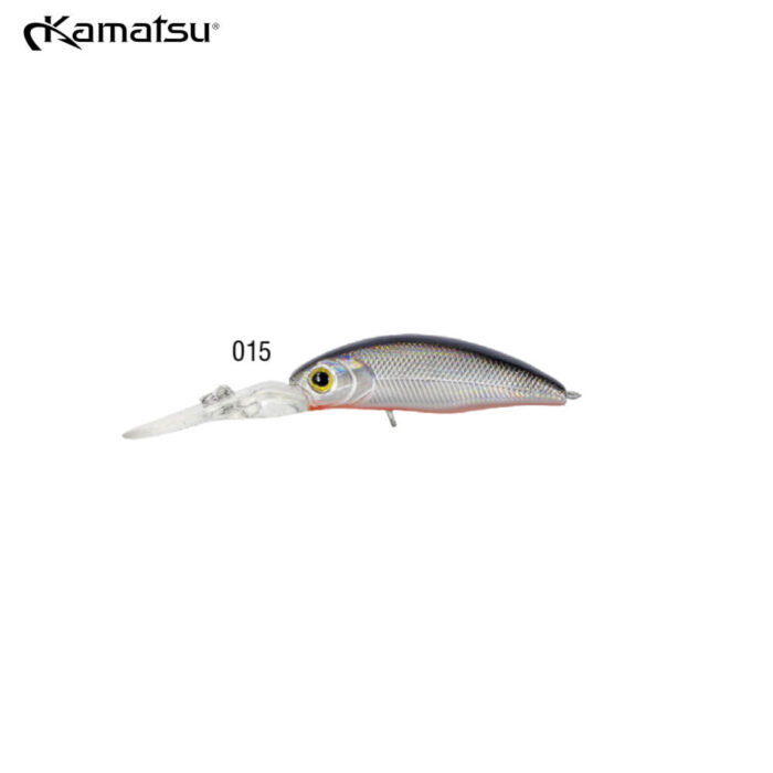 Kamatsu Sharp Shad 4.5cm, 4.5gr (floating), 015 (Red Belly) - imagine 13