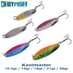 Hitfish Kastmaster 10.5gr, 14gr, 18gr, 21gr, 28gr (oscilanta/pilker pentru avat si somn)