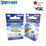 Hitfish Fir Fluorocarbon 100% Deline by YGK Japan, 30m, 50m (0.12mm-0.60mm)