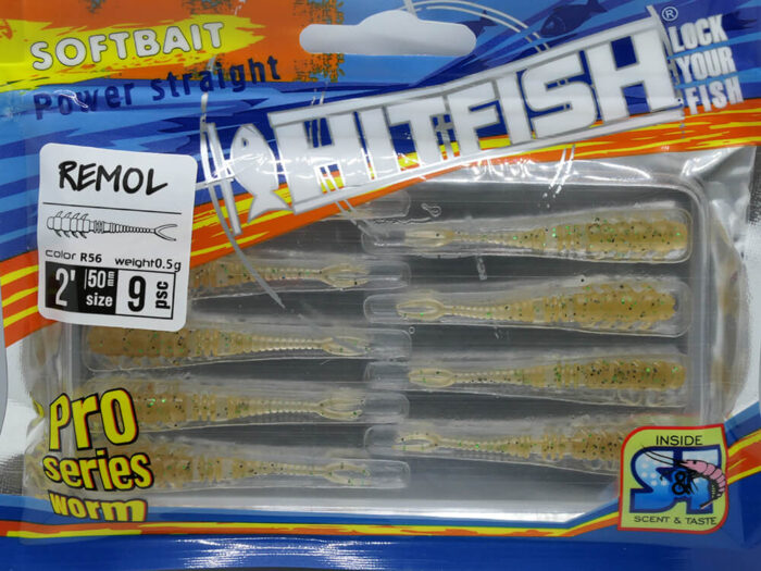 Hitfish Remol 5CM (2 inch), culoare R41 (9buc/plic) - imagine 2