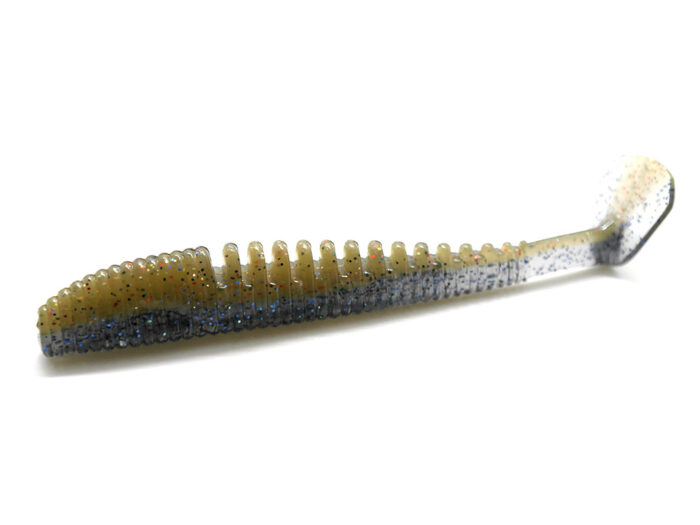 Hitfish Ribby Shad 10.1CM (4 inch), culoare R78 (5buc/plic) - imagine 3