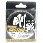 Gosen Fir Textil PE W8 Casting White/Green 150m, marime PE 1.0, 0.171mm, 9.1kg