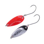 Kamatsu oscilanta pastrav Trout Spoon 3.5cm, 3gr, 003 (Fluo Red)