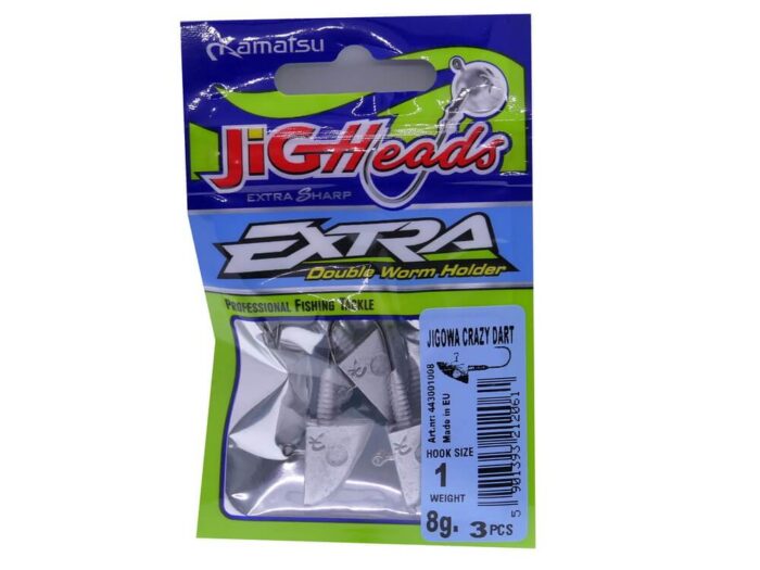 Kamatsu Crazy Dart Jig, marime 1, 8gr (3buc/plic) - imagine 5