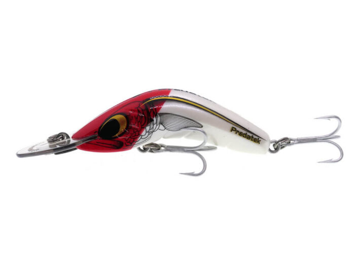 Predatek Boomerang B80M (Medium Runner) Floating, 8cm, 17gr, RH (Red Head) - imagine 2