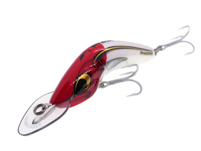 Predatek Boomerang B80M (Medium Runner) Floating, 8cm, 17gr, RH (Red Head) - imagine 3