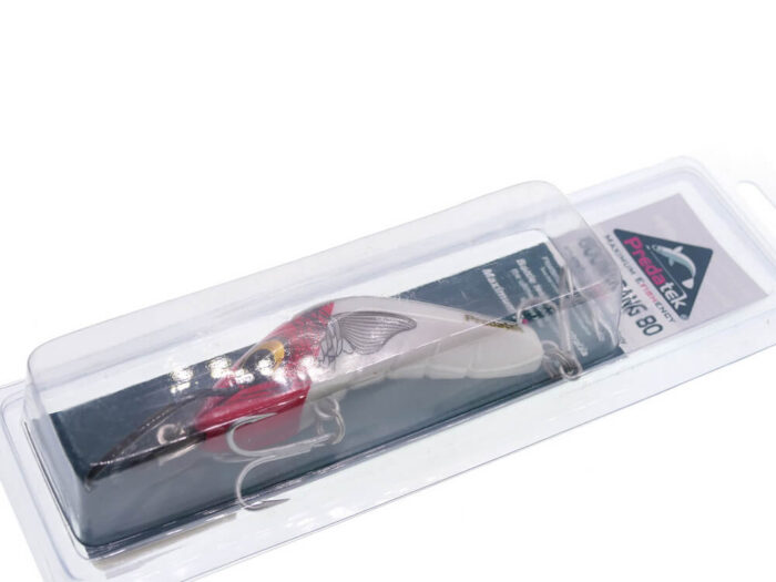 Predatek Boomerang B80M (Medium Runner) Floating, 8cm, 17gr, RH (Red Head) - imagine 6