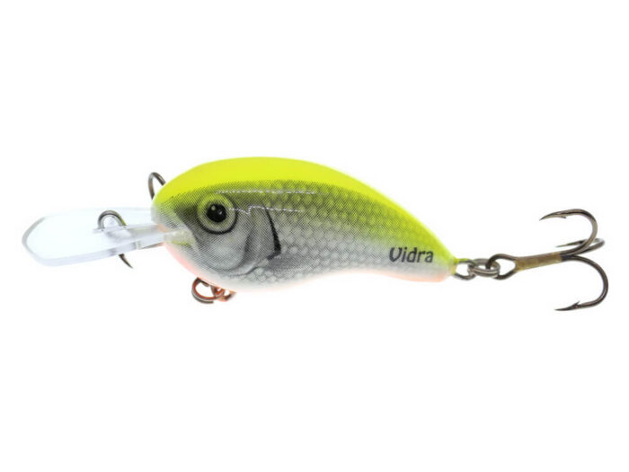Vidra Lures Bombhead 5cm, 10gr, Floating, SFC (Silver Fluo-Chartreuse) - imagine 3