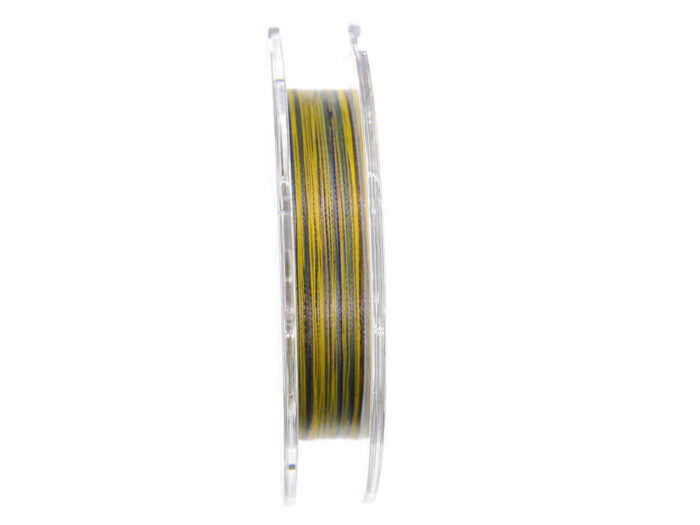 Gosen Fir Textil PE Wild Jerk EGI Yellow Camou 150m, marime PE 0.8, 0.148mm, 6kg (13LB) - imagine 4