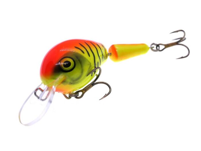 Vidra Lures Atomic Chub Jointed 5cm, 7gr, Sinking, HT (Hot Tiger) - imagine 6