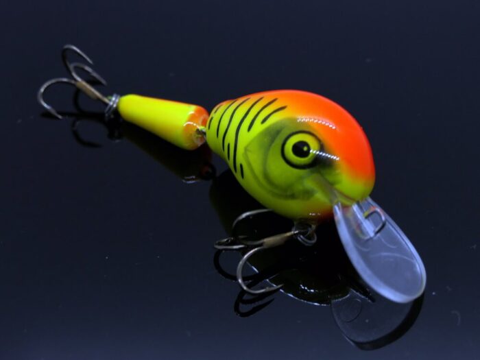 Vidra Lures Atomic Chub Jointed 5cm, 7gr, Sinking, HT (Hot Tiger) - imagine 3