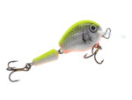 Vidra Lures Atomic Chub Jointed 5cm, 7gr, Sinking, SFC (Silver Fluo Chartreuse) - imagine 6