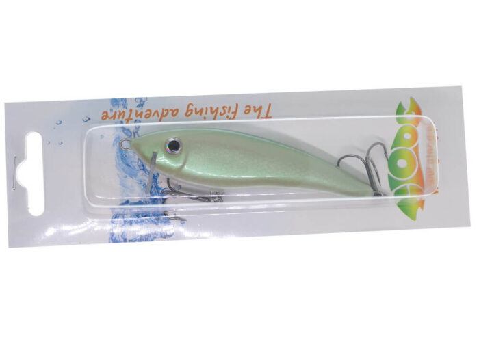 Gloog Hermes 90S 9cm, 20gr, Sinking, GS (Green Silver) - imagine 5