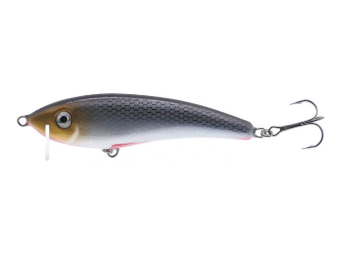 Gloog Hermes 90S 9cm, 20gr, Sinking, RS (Roach Silver) - imagine 2