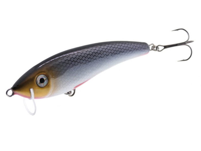 Gloog Hermes 90S 9cm, 20gr, Sinking, RS (Roach Silver) - imagine 3