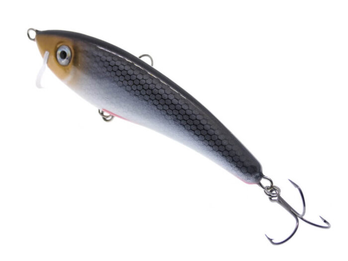 Gloog Hermes 90S 9cm, 20gr, Sinking, RS (Roach Silver) - imagine 4