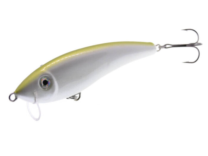 Gloog Hermes 90S 9cm, 20gr, Sinking, WO (White Olive) - imagine 3