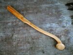 Dread Cat clonc din lemn pentru somn model 1, 40cm, pastila convexa 5cm