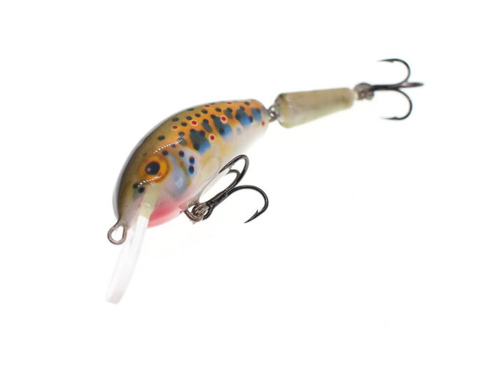 Vidra Lures Agility Jointed 6cm, 7gr, Sinking, TR (Trout) - imagine 2