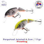 Vidra Lures Perpetual Jointed 6.5cm, 11gr, Floating