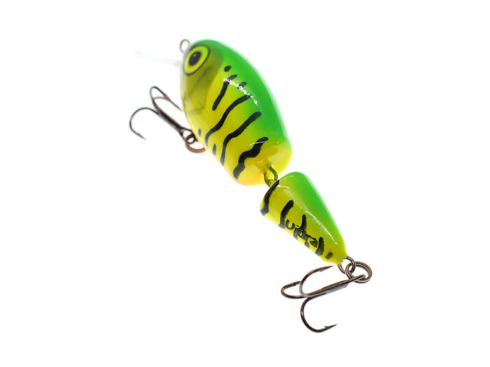 Vidra Lures Perpetual Jointed 6.5cm, 11gr, Floating, FT (Fire Tiger) - imagine 3