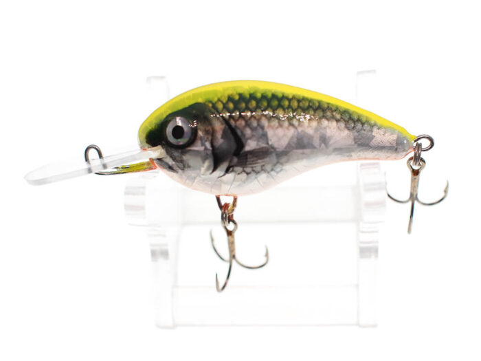 Vidra Lures Nautilus DR (Deep Runer) 6cm, 16gr, Floating, FCH (Fluo-Chartreuse Holo) - imagine 5