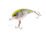 Vidra Lures Nautilus SR (Shallow Runer) 6cm, 16gr, Floating, SFC (Silver Fluo-Chartreuse) - imagine 2