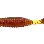 Damiki I-Grub 6CM (2.3 inch), 204 (Motor Oil Red), 13buc/plic