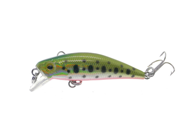 Kamatsu Sparky Minnow 4.2cm,2.2gr (sinking), 072 (Black Hole Green) - imagine 2