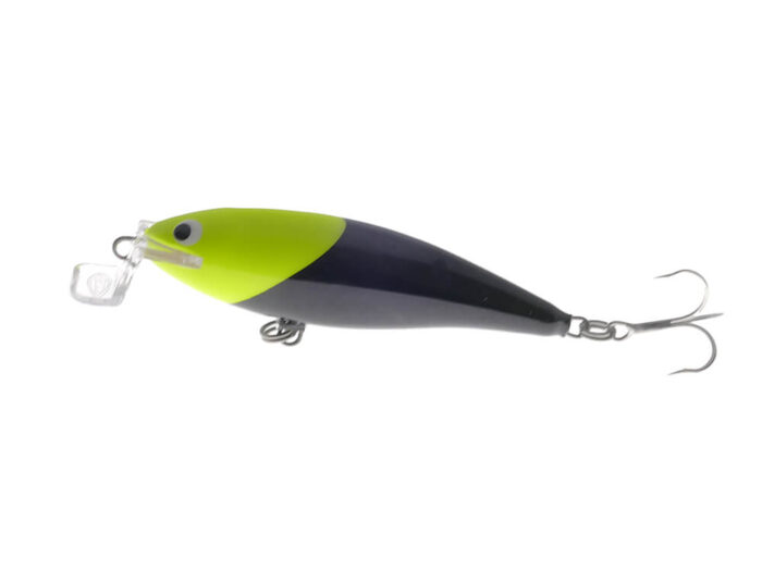 3Stan B70F, 7cm, 7gr (Floating), culoarea CHB (Chartreuse Black) - imagine 3