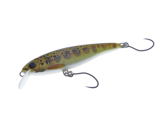 3Stan Stream Standard 55SS, 5.5cm, 3.2gr (Slow Sinking), carlige debarbetate, culoarea GT (Gold Trout) - imagine 2