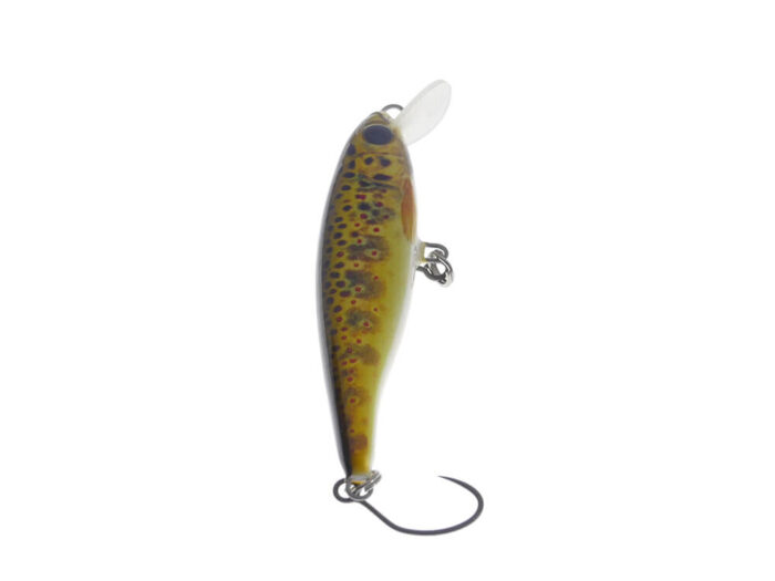 3Stan Stream Standard 55SS, 5.5cm, 3.2gr (Slow Sinking), carlige debarbetate, culoarea GT (Gold Trout) - imagine 4