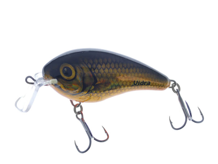 Vidra Lures Nautilus SR (Shallow Runer) 6cm, 16gr, Floating, GLH (Gold Holo) - imagine 2