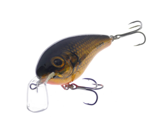 Vidra Lures Nautilus SR (Shallow Runer) 6cm, 16gr, Floating, GLH (Gold Holo) - imagine 3