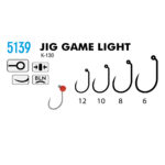 Kamatsu Carlig Pastrav Debarbetat Jig Game Light BLN marimea #6 (10buc/plic) - imagine 2