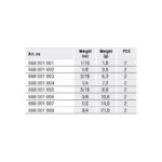 Kamatsu Plumb Tungsten Bullet Worm Screw-in 8.8gr (5/16oz) 2buc/plic - imagine 2