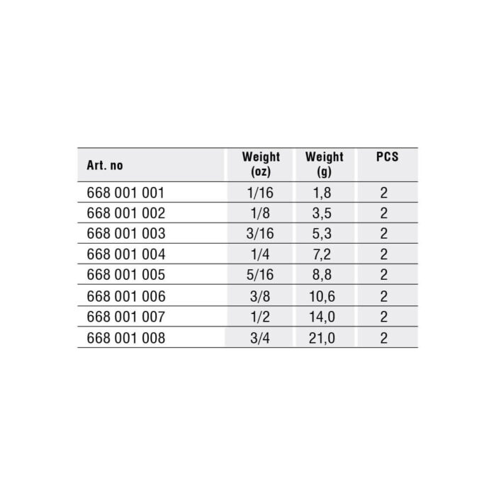 Kamatsu Plumb Tungsten Bullet Worm Screw-in 8.8gr (5/16oz) 2buc/plic - imagine 2