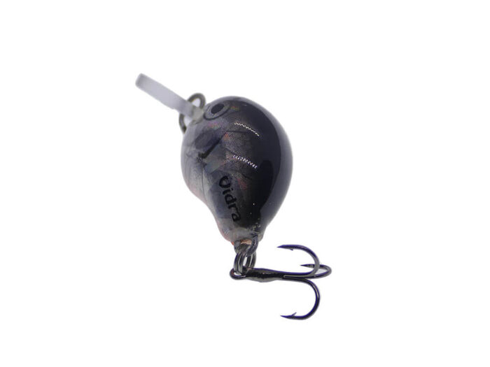 Vidra Lures Atomic Chub 1.8cm, 3gr, Sinking, BKH (Black Holo) - imagine 2