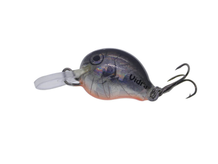 Vidra Lures Atomic Chub 1.8cm, 3gr, Sinking, BKH (Black Holo) - imagine 3