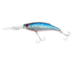 Sea Buzz vobler Hunter Deep Shad 7.5cm, 11gr, Floating, culoarea 012-CHBS, pentru pescuitul la trena, evolutie 3-3.5m