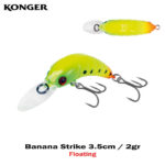 Konger Banana Strike 3cm, 2gr (floating)