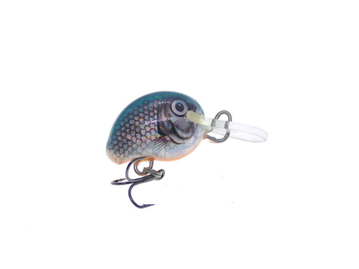 Vidra Lures Atomic Chub 1.8cm, 3gr, Sinking, GRH (Green Holo) - imagine 5